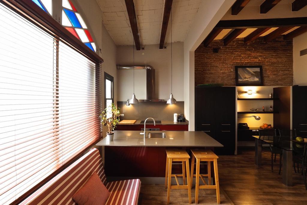 Gracia Terrace Design Daire Barselona Dış mekan fotoğraf